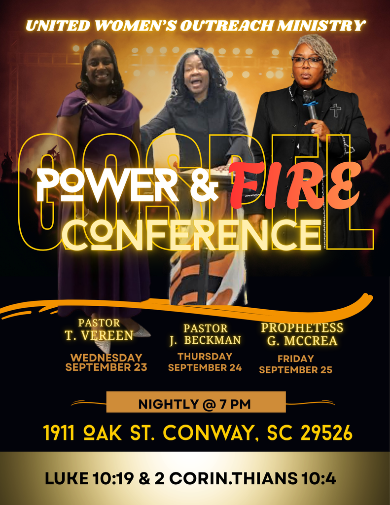 Women's Conference 9-24th, 25th,26th, 2026